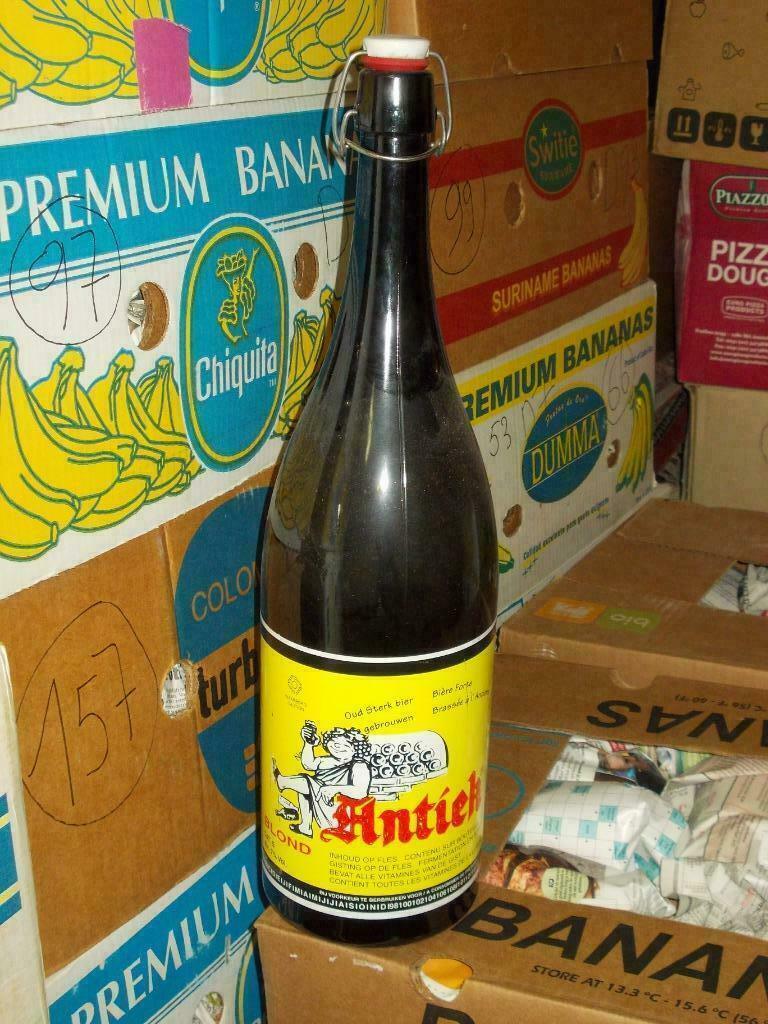 Beersign.Reclame.Bierflas 3 L. Antiek, Verzamelen, Ophalen of Verzenden, Gebruikt