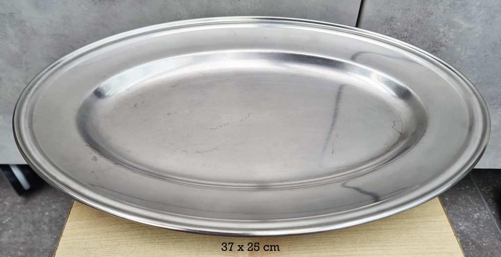 inox schotel 37 x 25 cm, Ophalen, Gebruikt, Inox
