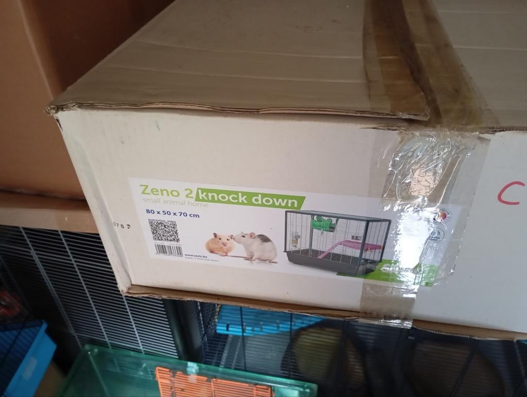 Ratten kooi  of ander dier, Ophalen, Kooi, 60 tot 90 cm, Nieuw
