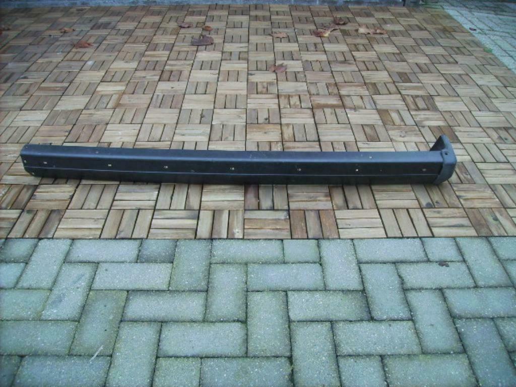 mazda 626 1978-1982 zwarte achterbumper, Arrière, Pare-chocs, Utilisé, Enlèvement