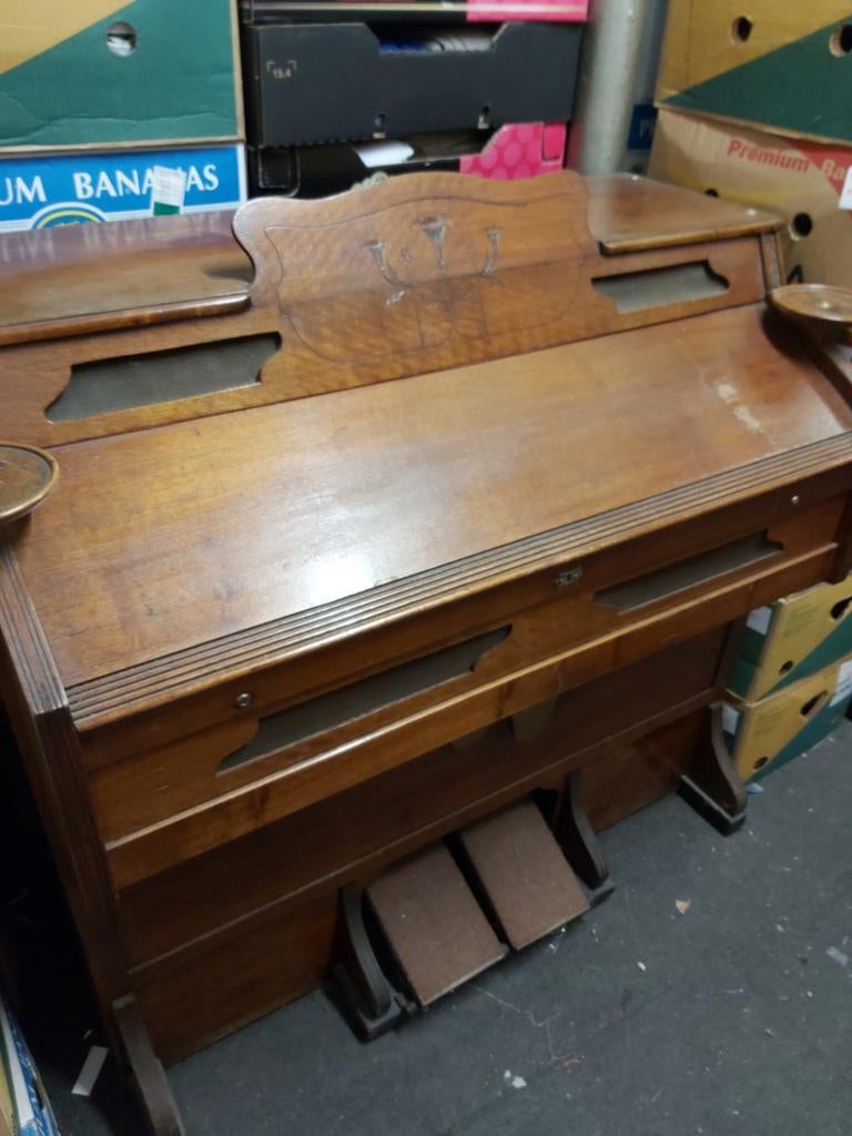 Orgel harmonium orgel, Ophalen