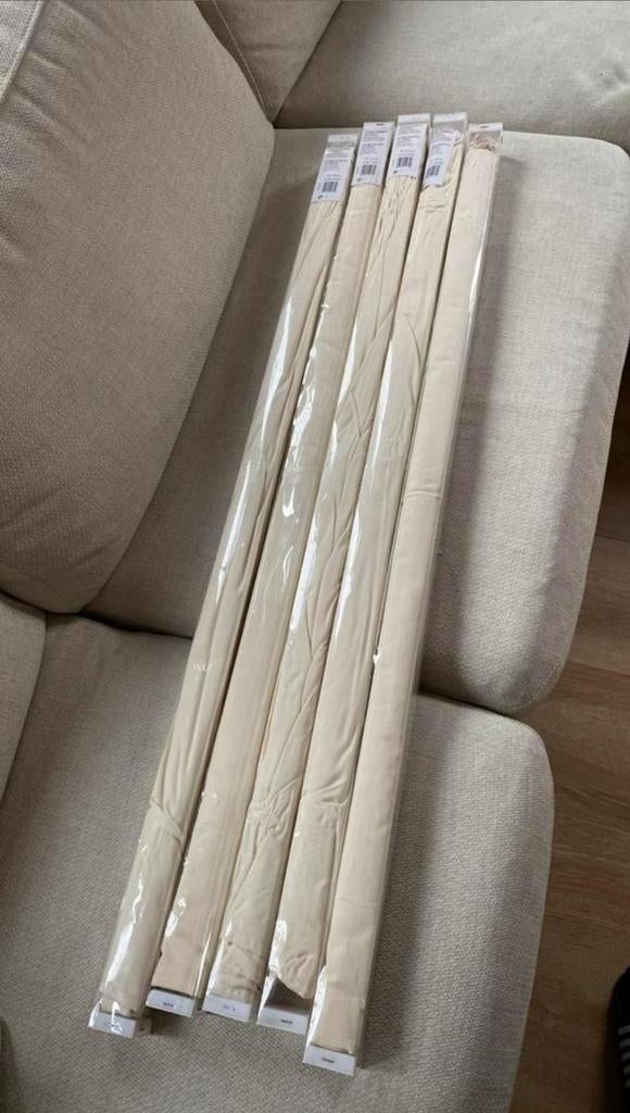 Vouwgordijnen lichtdoorlatend 120cm breed 180cm hoog, Ophalen of Verzenden, Nieuw