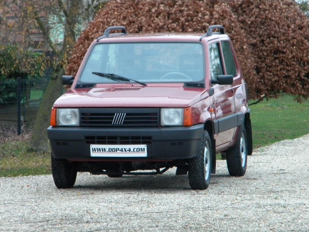 Fiat Panda 4x4  1998 72 000 km 13500 € état neuf, Autos, Rouge, Essai à domicile, Achat, 50 kW