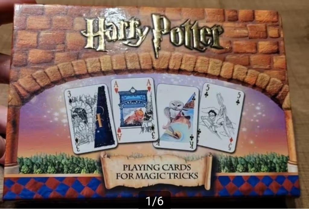 Harry Potter: Playing Cards for Magic Tricks (nieuw!), Ophalen of Verzenden, Nieuw, Spel