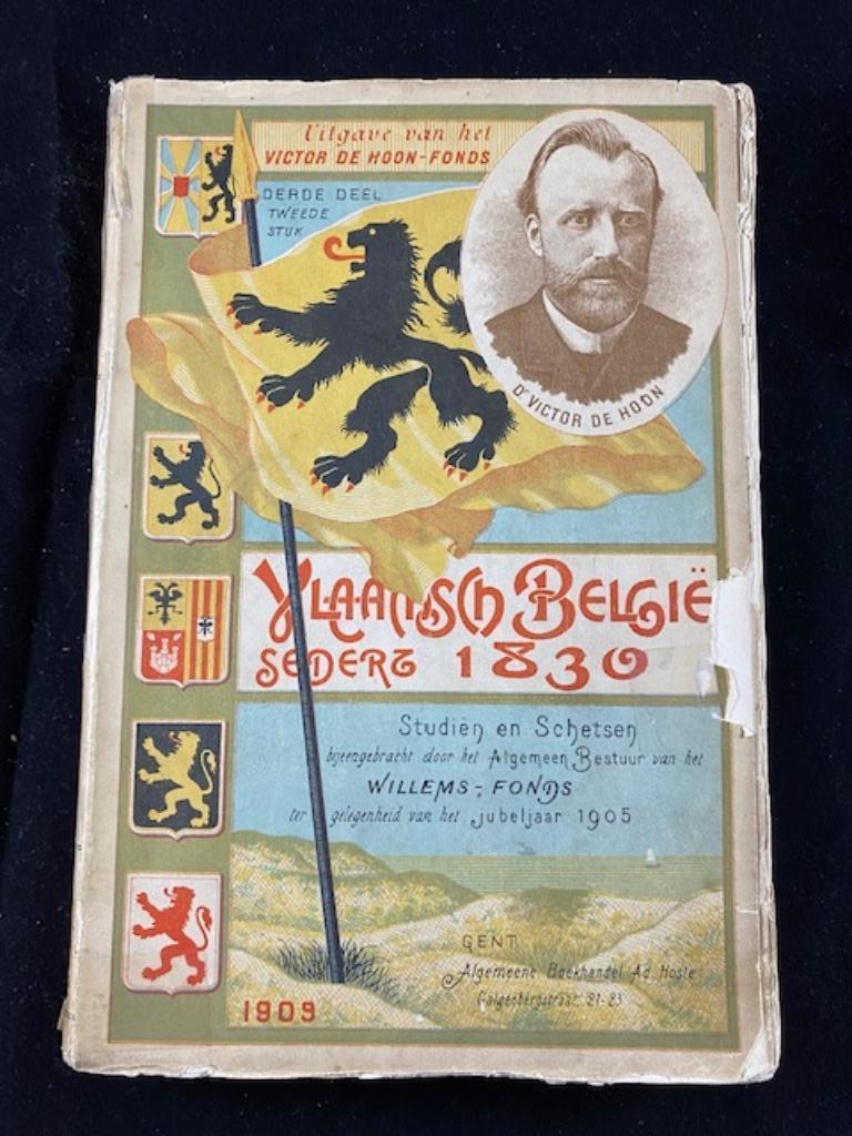 Vlaamsch België sedert 1830 uitgave 1909, Paul Fredericq, Enlèvement ou Envoi, Utilisé, 20e siècle ou après