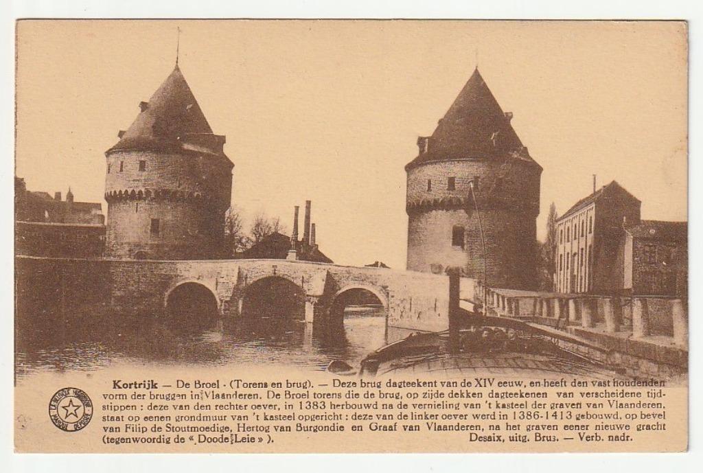 carte postale Kortrijk, Enlèvement ou Envoi, Non affranchie, Flandre Occidentale