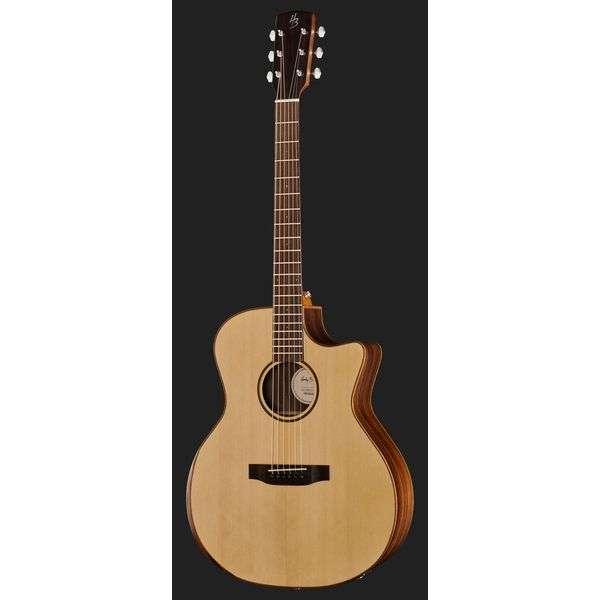 Harley Benton CLG-70SR CE NAT, Musique & Instruments, Instruments à corde | Guitares | Acoustiques, Comme neuf, Guitare Western ou Guitare Folk