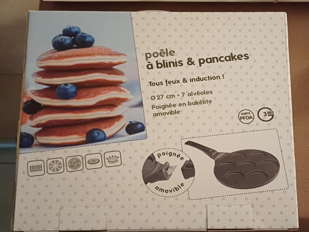 Poêle - blinis + pancakes, Enlèvement, Neuf