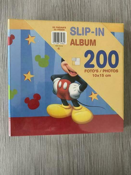 Fotoalbum Mickey Mouse, Ophalen of Verzenden, Nieuw