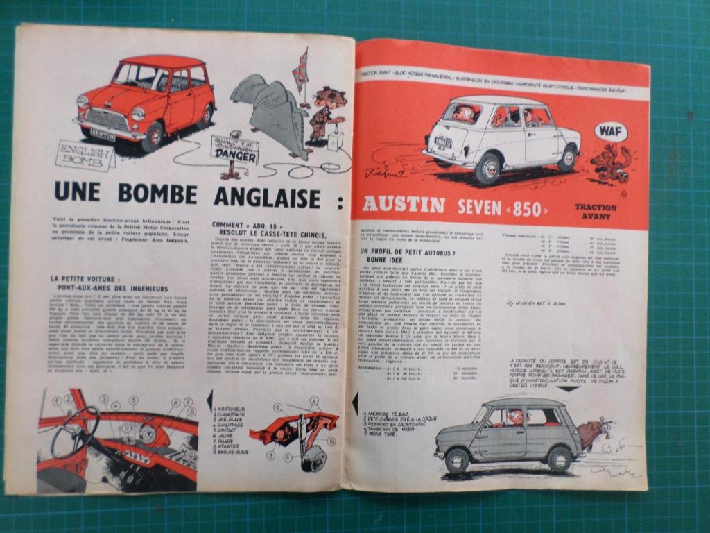 Austin seven 850 - article illustré - 1959, Ophalen of Verzenden, Gebruikt, Overige typen