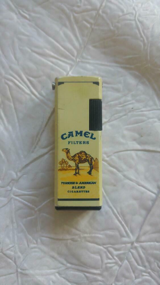 Briquet Aansteker Topla Kingstar Camel, Verzamelen, Rookartikelen, Aanstekers en Luciferdoosjes, Ophalen of Verzenden, Gebruikt