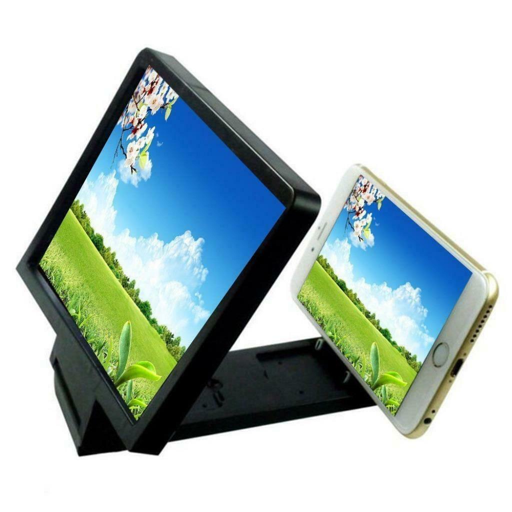 Ecran 3D BLANC, loupe accessoire, tout GSM .Pour malvoyant, Envoi, Neuf, Lentille standard, Zoom