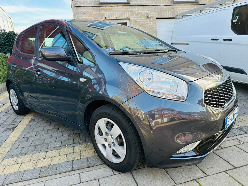 KIA VENGA 1.4 BENZINE AIRCO GPS CAMERA 2016 6950€, Voorwielaandrijving, Euro 6, 4 cilinders, Leder en Stof