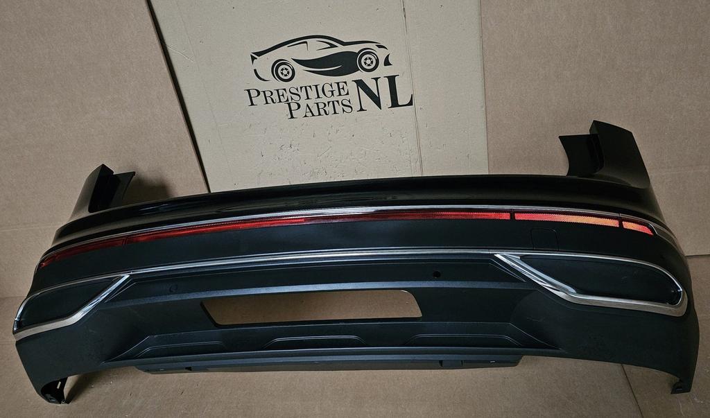 Achterbumper VW Tiguan 5NA Facelift Highline 6xPDC COMPLEET, Gebruikt, -, -, Ophalen of Verzenden