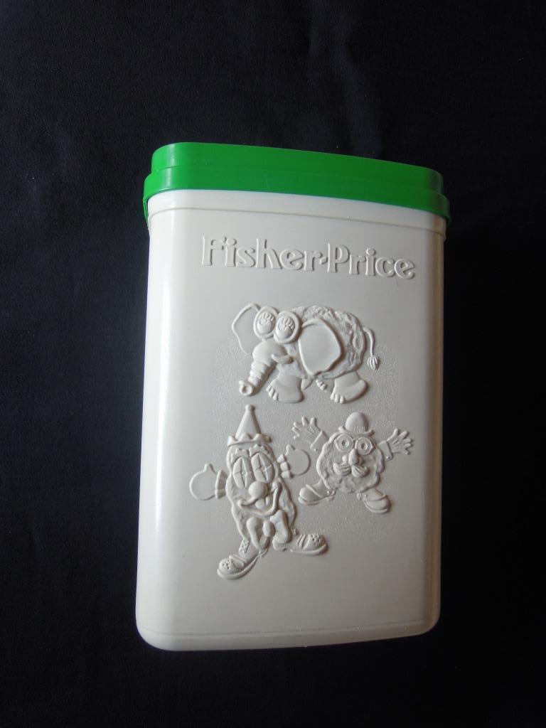 fisher price vintage 1980 fou argile boîte décorative, Enlèvement ou Envoi, Utilisé, Set de jeu