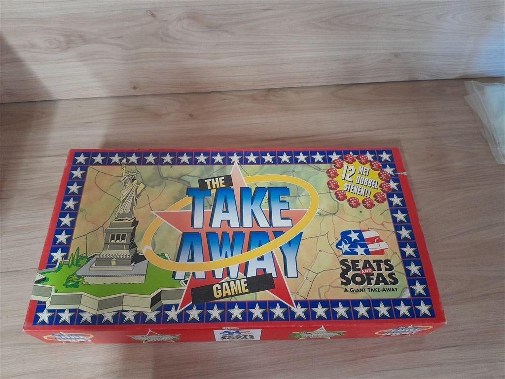 the take away game - s5077, Hobby en Vrije tijd, Verzenden, Zo goed als nieuw