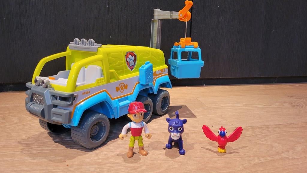 Paw patrol safari truck met licht en geluid, Ophalen, Zo goed als nieuw