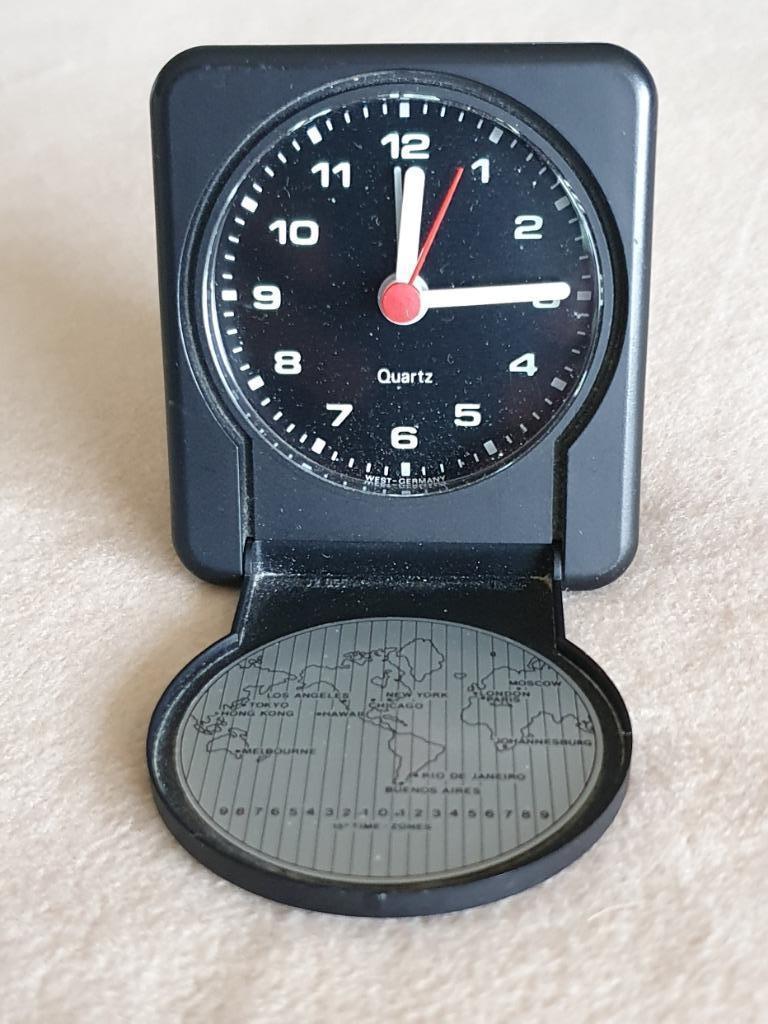 Vintage Mercedes Quartz horloge/wekker jaren 60, Verzenden