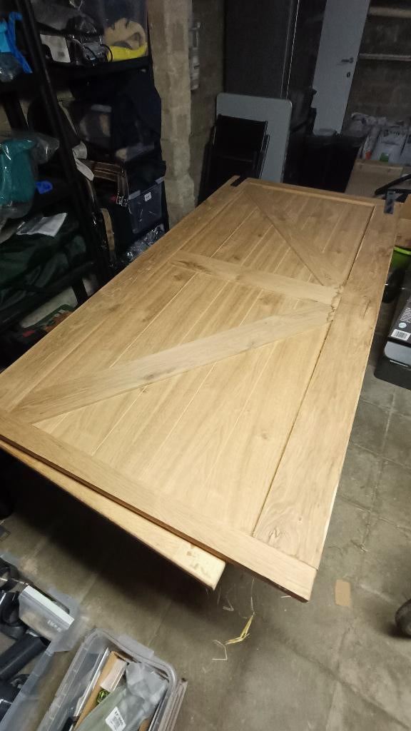 Eiken schuifdeur, Doe-het-zelf en Bouw, Deuren en Vliegenramen, Ophalen, Gebruikt, 80 tot 100 cm, Binnendeur