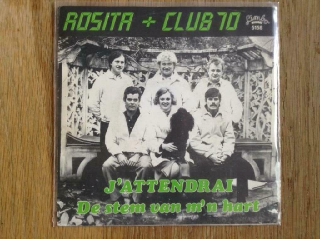 single rosita + club 70, Cd's en Dvd's, Vinyl Singles, Nederlandstalig, Ophalen of Verzenden