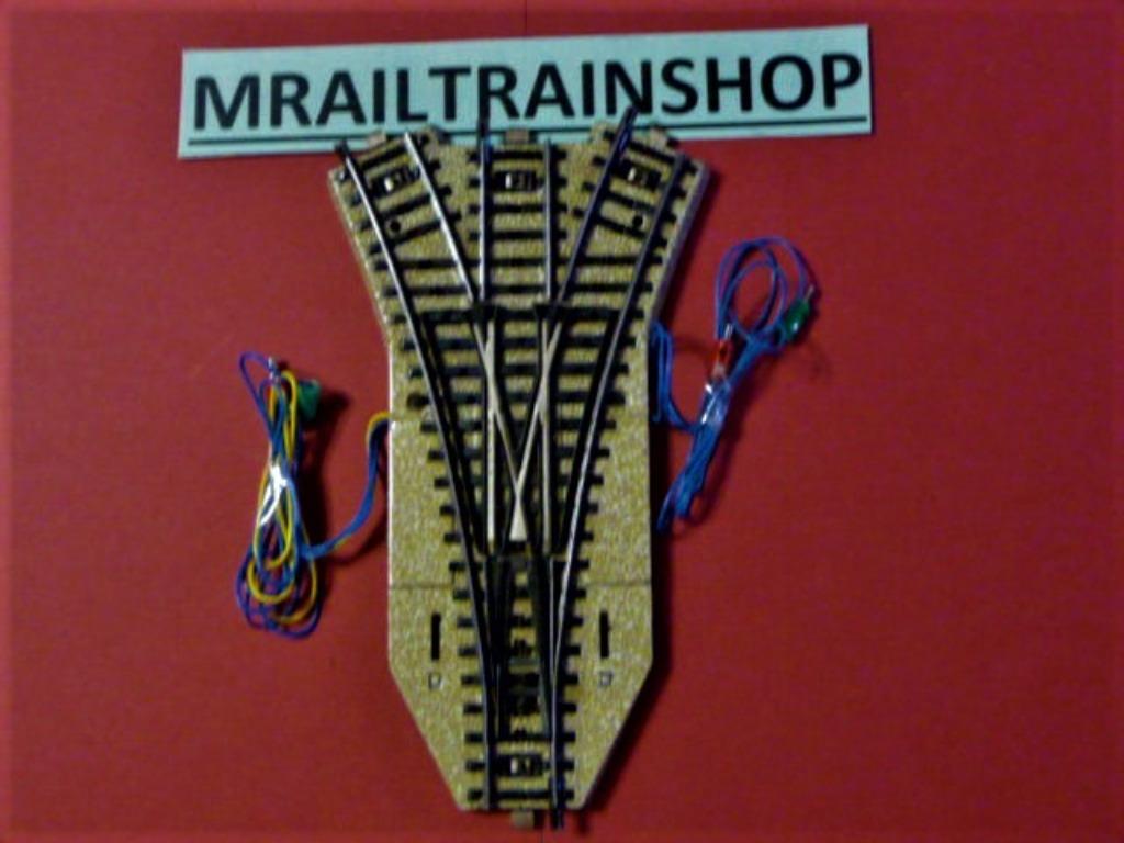 5214 MARKLIN HO - INTERRUPTEUR À TROIS VOIES/AIGUILLAGE SYMÉ, Analogique, Enlèvement ou Envoi, Courant alternatif, Rails