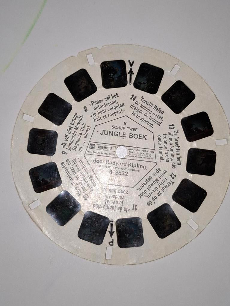 Viewmaster : Le livre de la jungle, B3632, Collections, Envoi