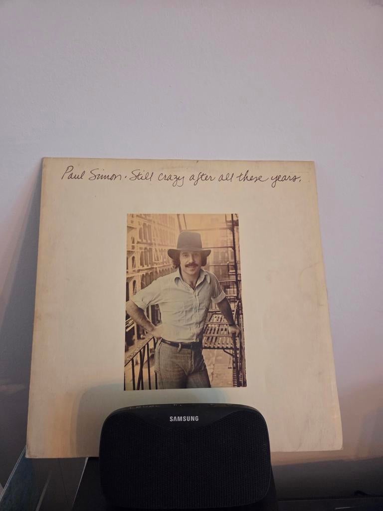 LP Paul Simon - Still crazy after all these years, CD & DVD, Vinyles | Rock, Enlèvement ou Envoi, Utilisé, 12 pouces, Chanteur-compositeur