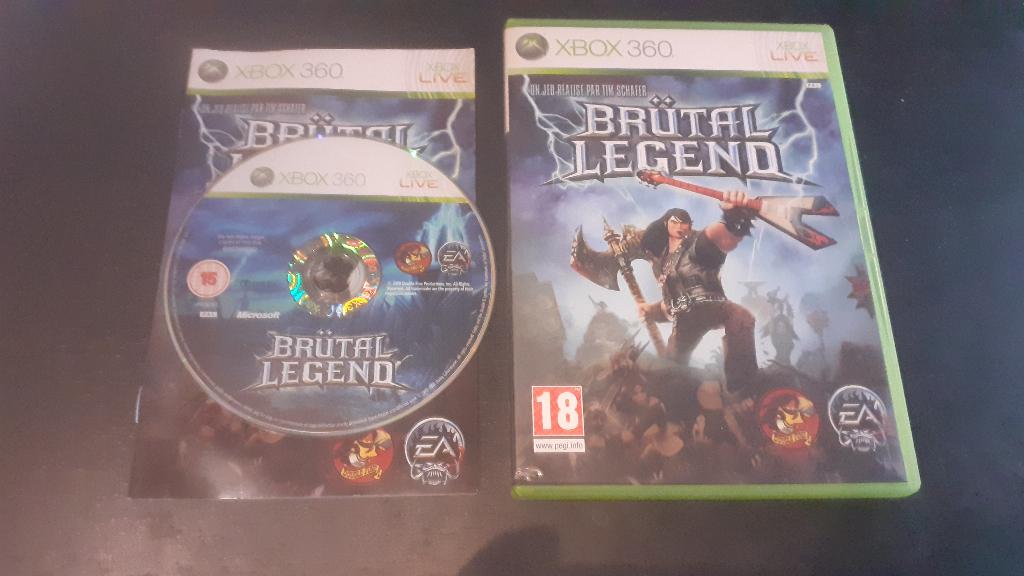 Brutal Legend pour Xbox 360, Consoles de jeu & Jeux vidéo, Jeux | Xbox 360, 1 joueur, Enlèvement, Utilisé, Aventure et Action
