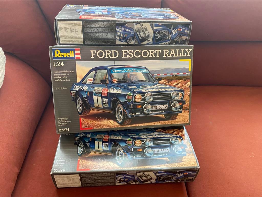 Ford Escort MK2 - Revell - plus décalques, Enlèvement ou Envoi, Neuf, Revell