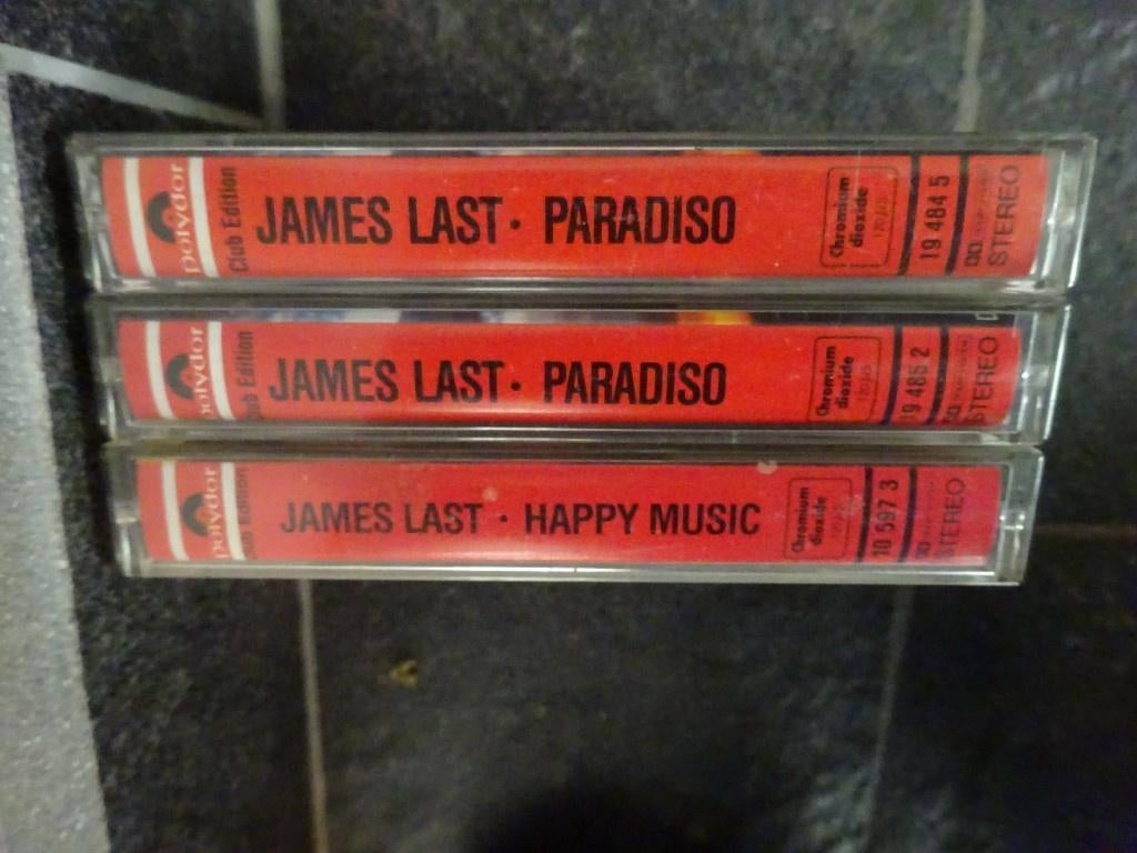 3 cassettes James Last - Duitse Jazz, Cd's en Dvd's, Ophalen of Verzenden