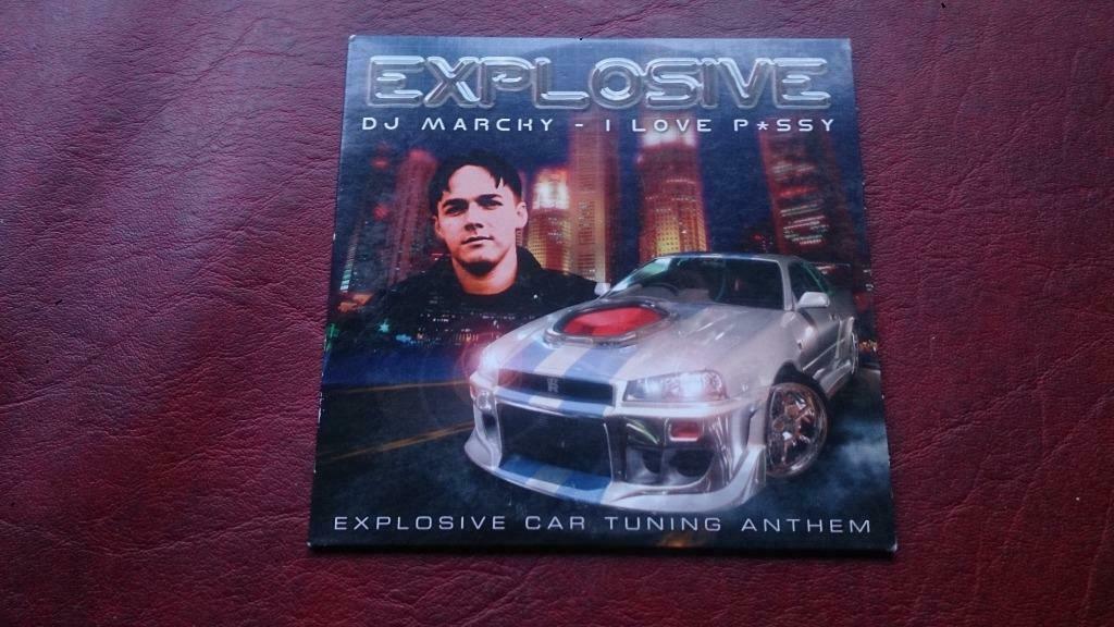 Explosive car tuning anthem - dj marky - i love pussy cd sin, Enlèvement ou Envoi