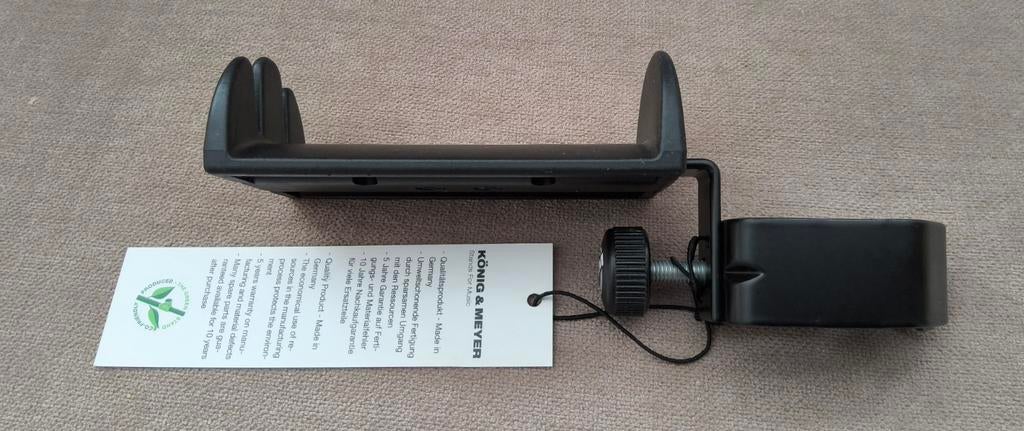 König & Meyer 16080  - Koptelefoon & 2 IEM houder, Ophalen of Verzenden, Nieuw