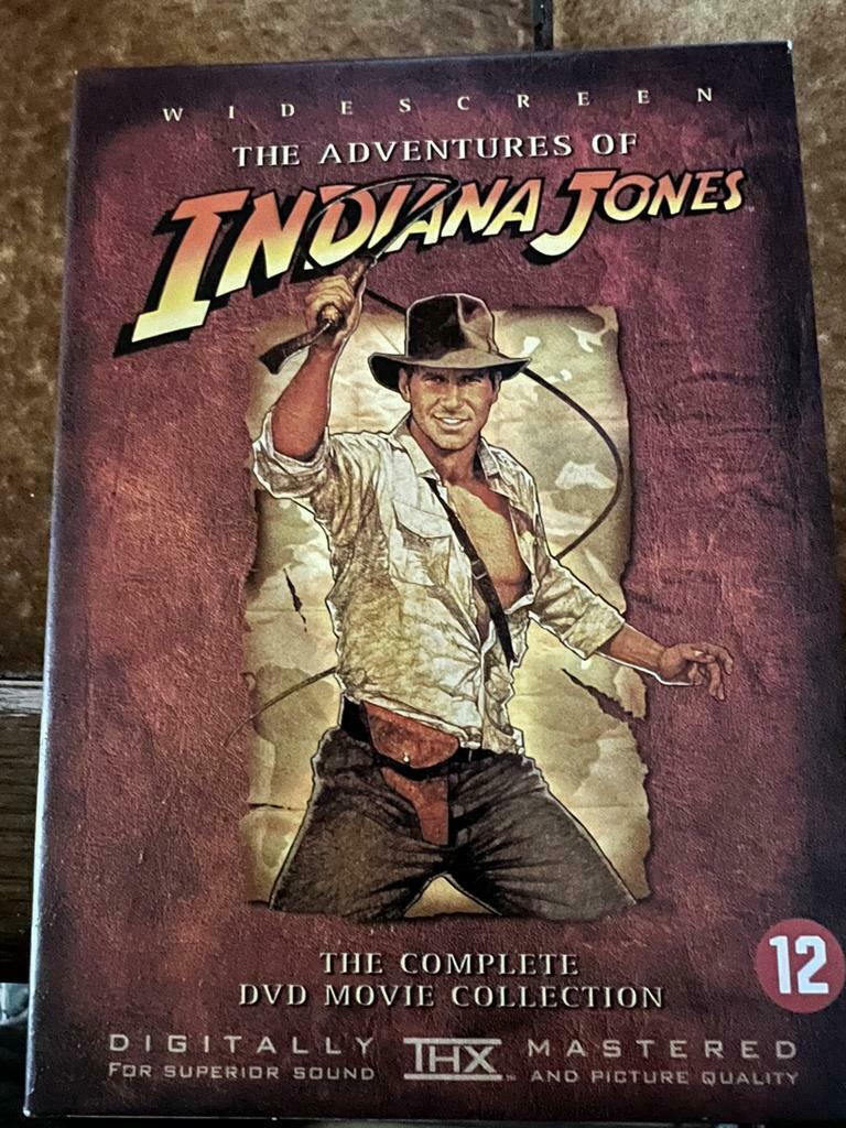 INDIANA JONES DVD BOX, Alle leeftijden, Ophalen of Verzenden, Zo goed als nieuw