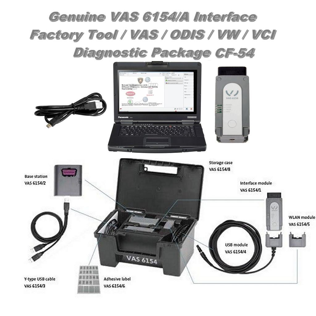 VAS6154 Interface Vci + ODIS 25.3 pakket AUDI VW SKODA SEAT, Auto diversen, Onderhoudsmiddelen, Ophalen of Verzenden