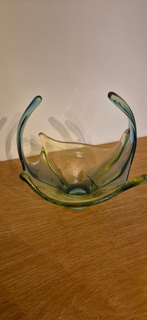 Val Saint lambert fruitschaal, Antiek en Kunst, Antiek | Glaswerk en Kristal, Ophalen