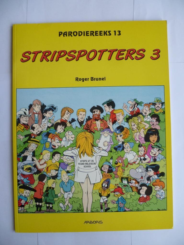 STRIPSPOTTERS NR:3 PARODIEREEKS 13 UIT 1995, Verzenden, Eén stripboek, Zo goed als nieuw, ARBORIS