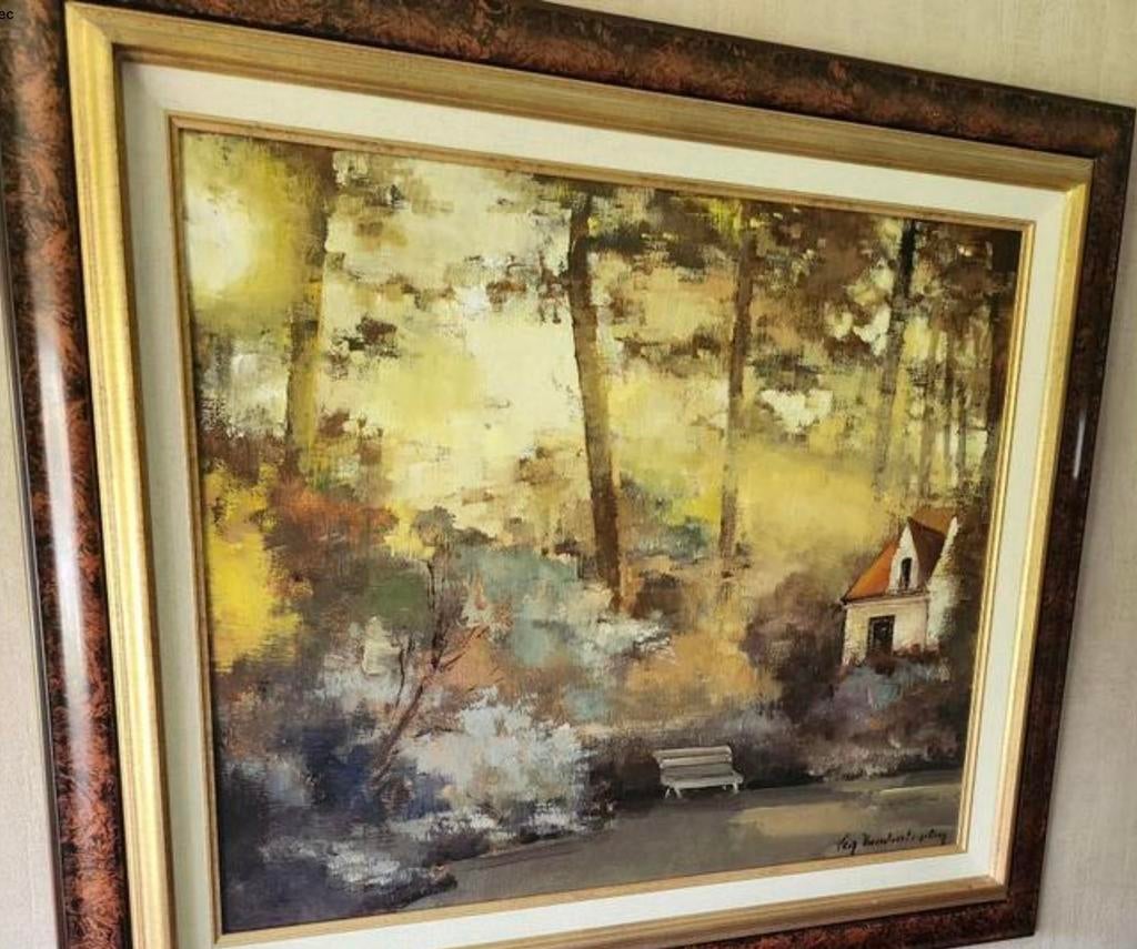 Lea Vanderstraeten 100x90, olieverf op doek, Enlèvement
