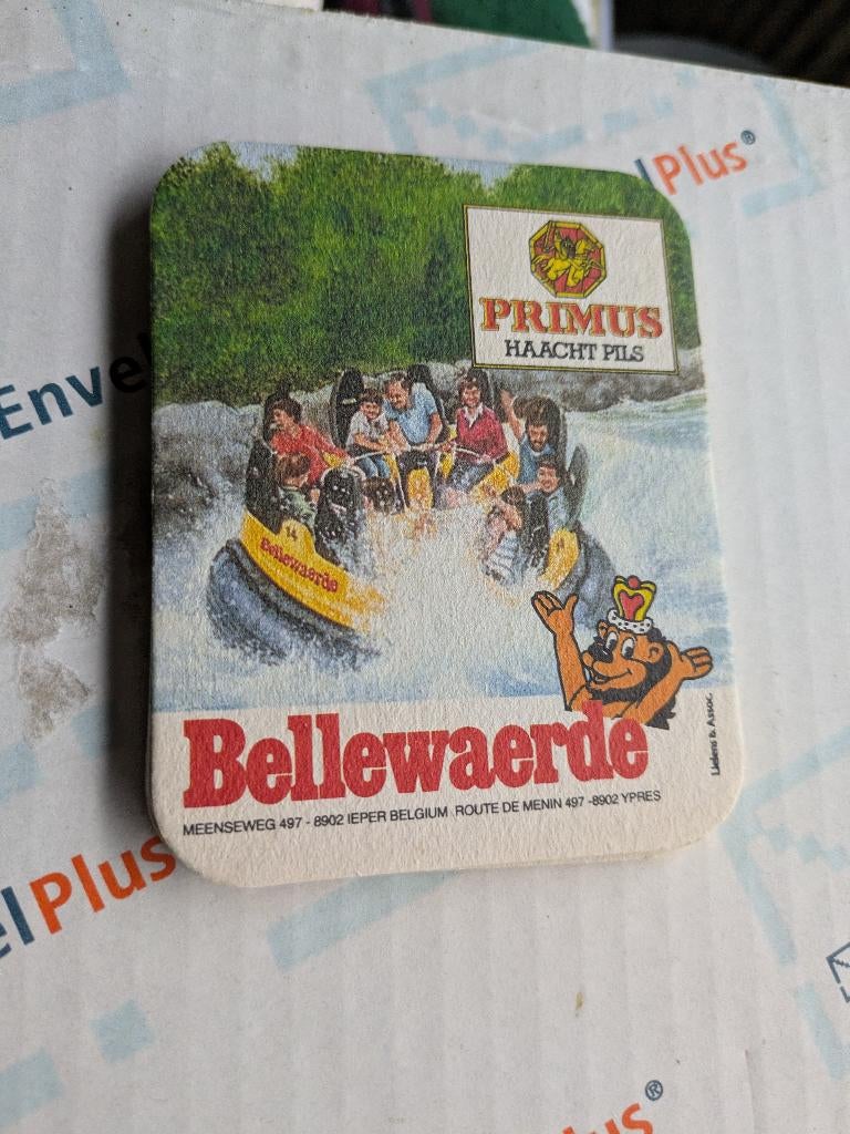 Bellewaerde, Enlèvement ou Envoi, Comme neuf, Sous-bock