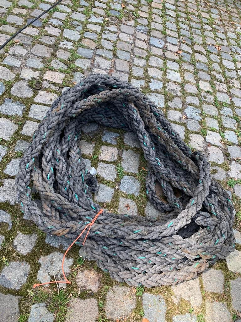 Scheeps sleepkabel ca 33 Mtr lang met aan beide zijde lus, Sports nautiques & Bateaux, Navigation professionnelle, Enlèvement