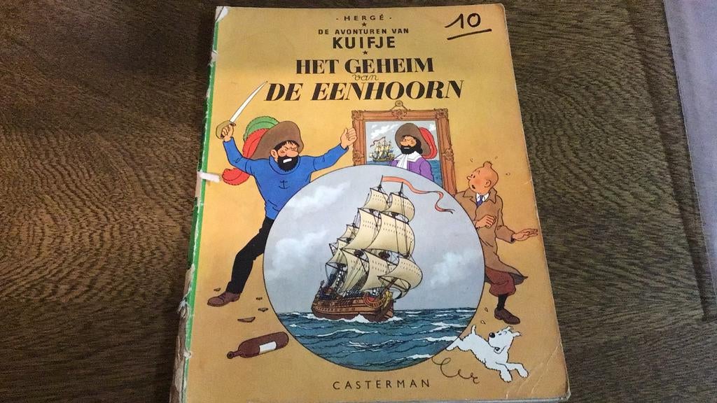De avonturen van kuifje (d7), Boeken, Eén stripboek, Ophalen of Verzenden, Gelezen, Hergé