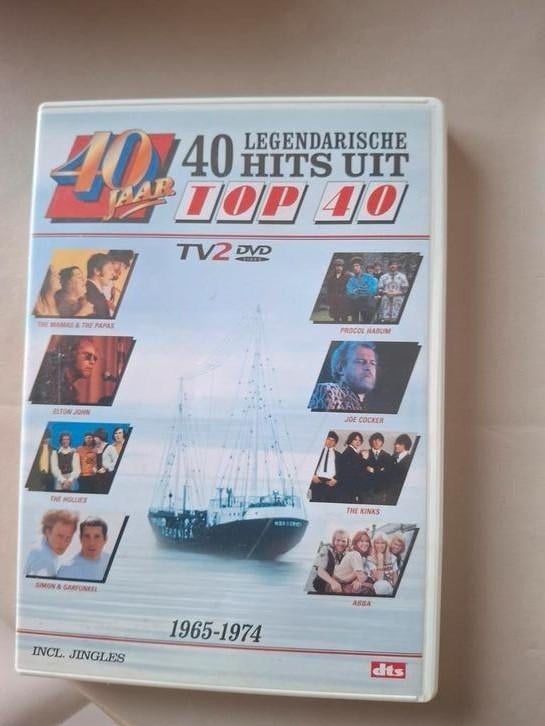 Cd + dvd  40 hits  uit top 40, Ophalen of Verzenden, Zo goed als nieuw