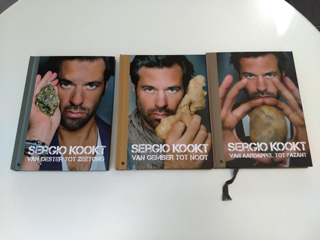Kookboeken Sergio Herman, Ophalen of Verzenden, Zo goed als nieuw, Sergio Herman