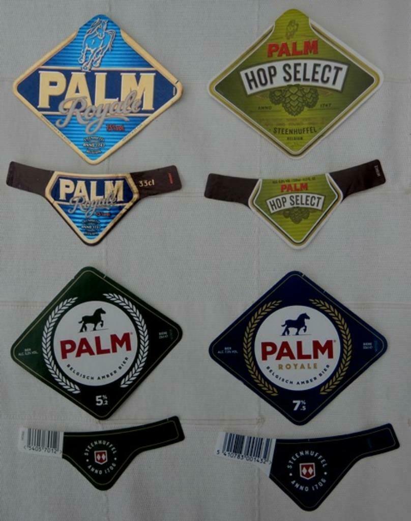Bieretiket Palm Brouwerij Palm Steenhuffel (c5), Ophalen of Verzenden, Gebruikt, Palm