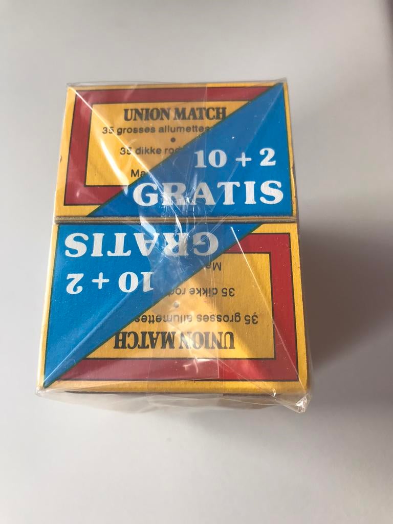 Union Match 12 pièces dans un emballage, Collections, Enlèvement ou Envoi
