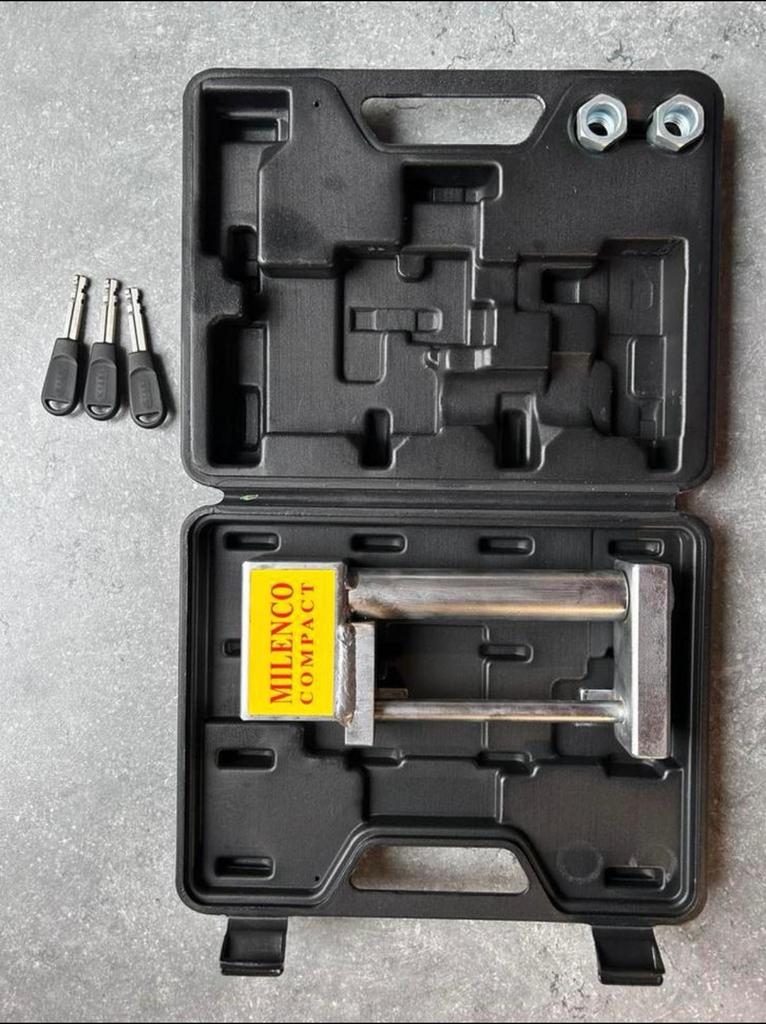 Milenco Compact Disselslot, Caravans en Kamperen, Caravanaccessoires, Ophalen, Zo goed als nieuw
