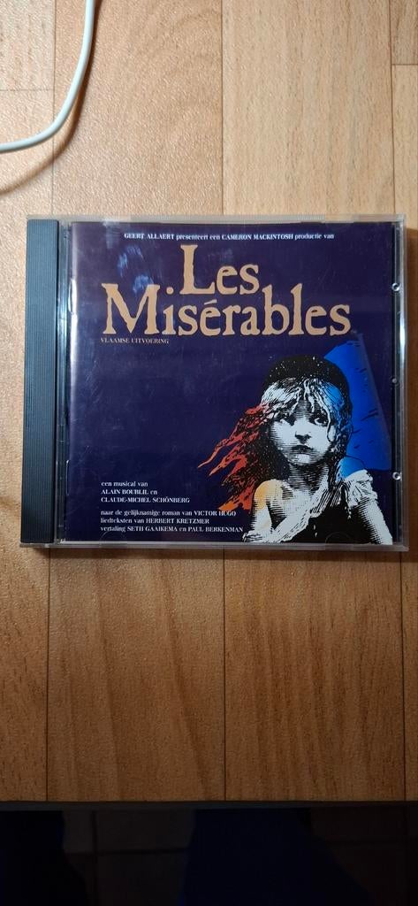 CD Les Misérables (Vlaamse uitvoering), Enlèvement ou Envoi, Comme neuf, Bande Originale ou Comédie musicale