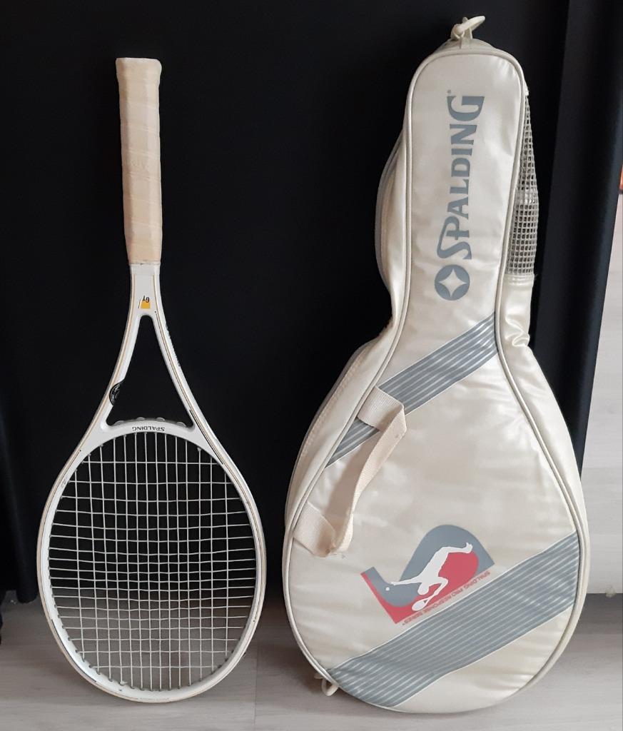 Spalding vintage tenniraket (1990), Sports & Fitness, Enlèvement, Comme neuf, Raquette