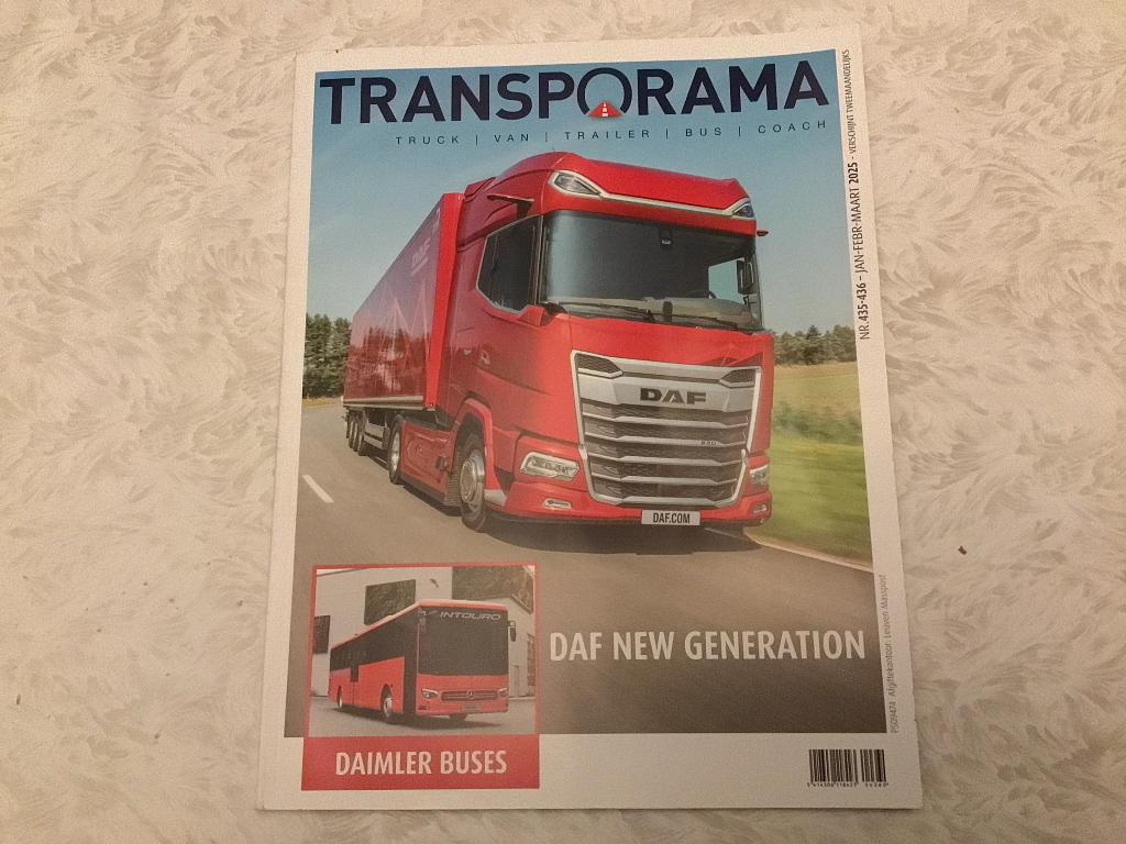 Transporama magazine jan-feb-mrt 2025, Boeken, Tijdschriften en Kranten, Ophalen of Verzenden