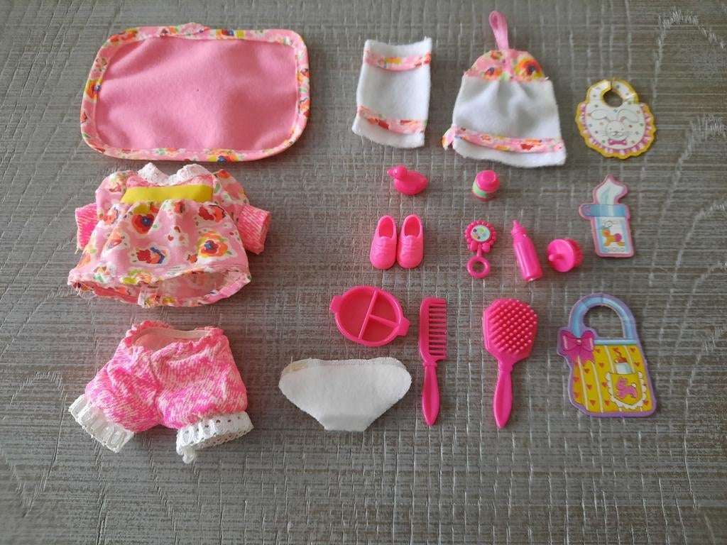 Ensemble vintage pour Kelly de Barbie, Enlèvement ou Envoi, Comme neuf, Barbie