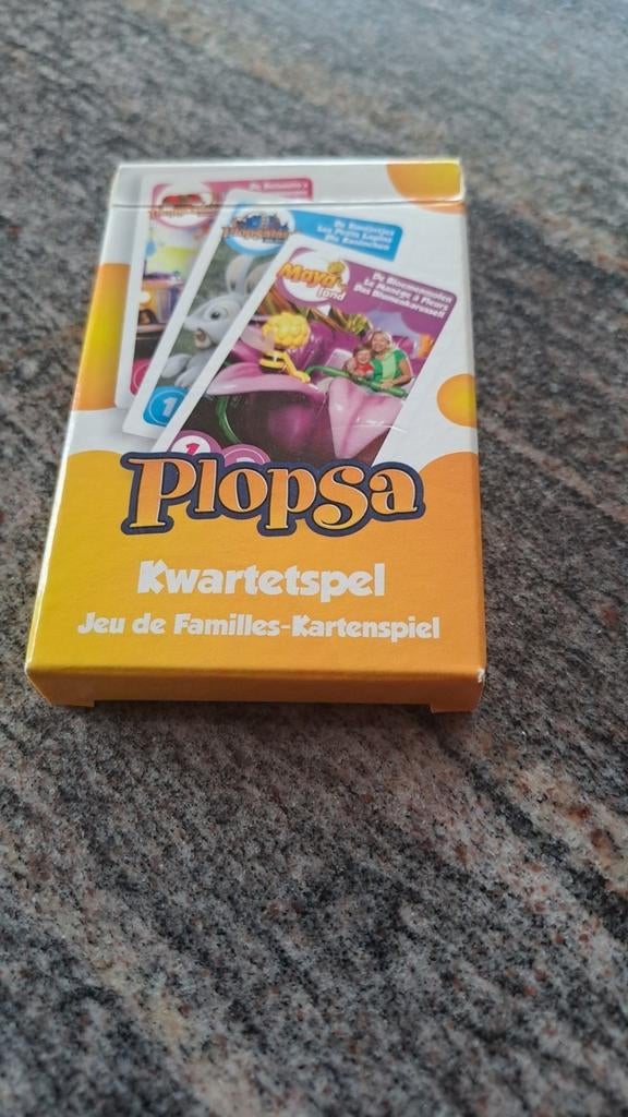 Kwartetspel 'Plopsa', Ophalen, Nieuw